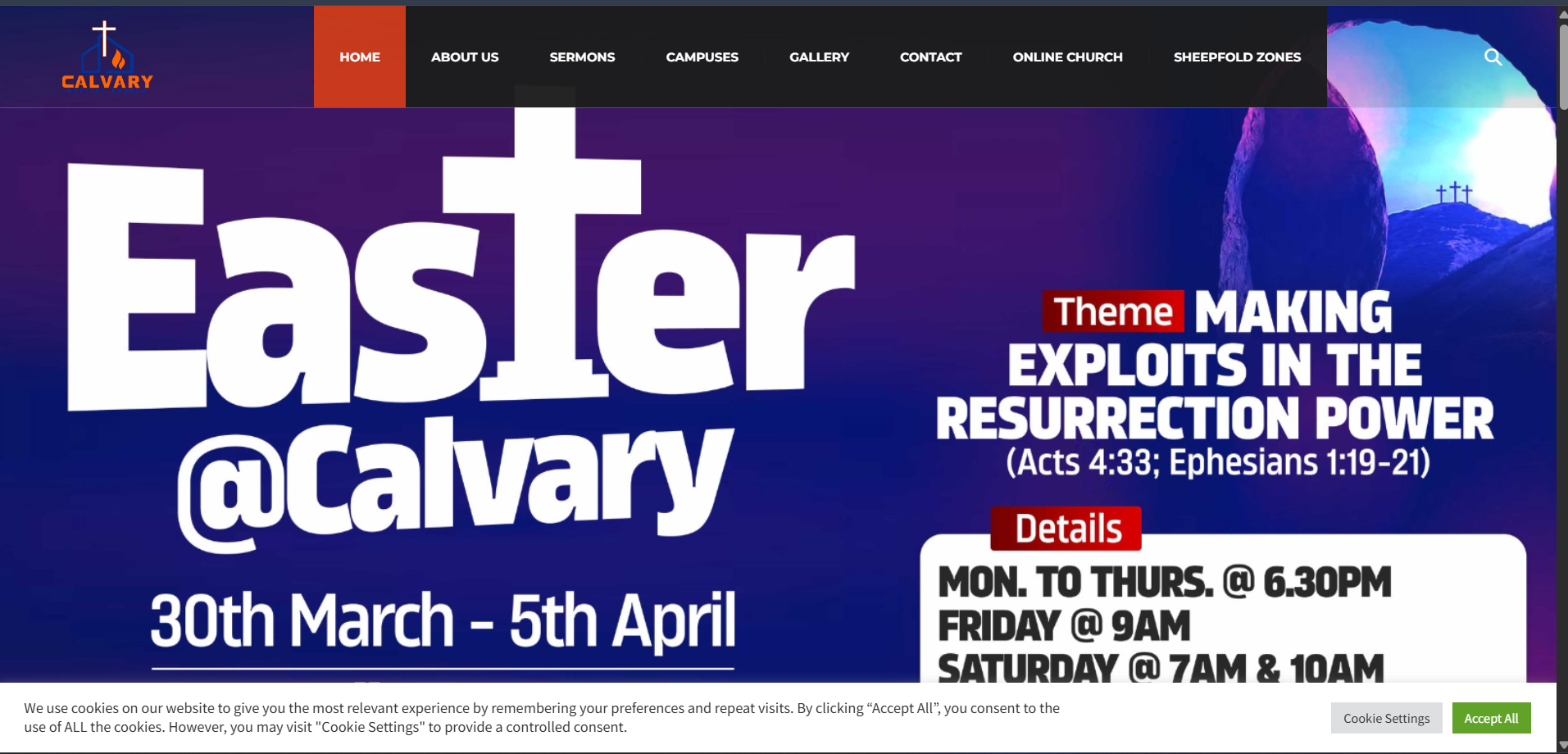 Calvary Baptist Church project thumbnail