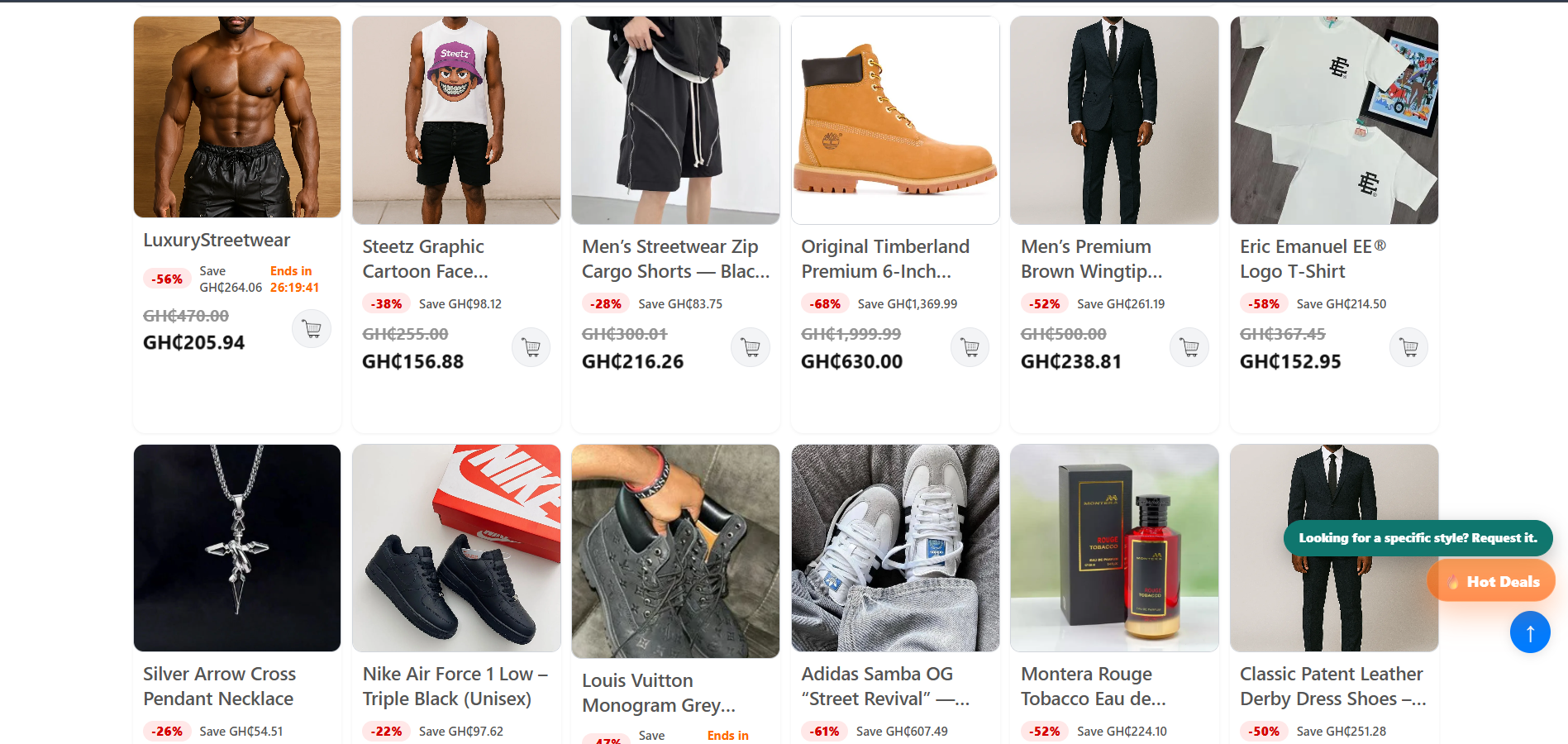 Kizuwa E commerce project thumbnail